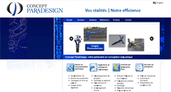 Desktop Screenshot of conceptparadesign.com